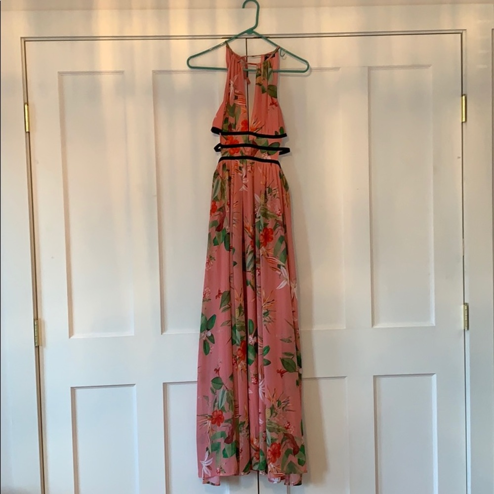 Express Floral Maxi Dress